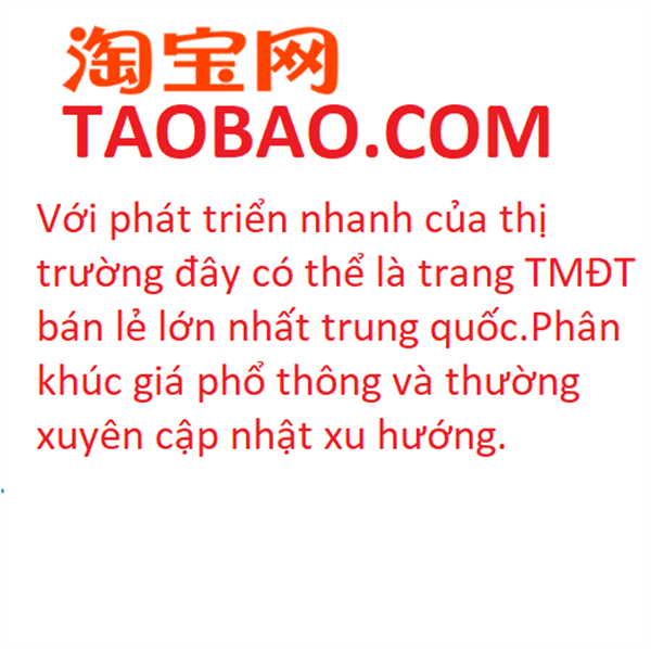 Đặt hàng trên taobao